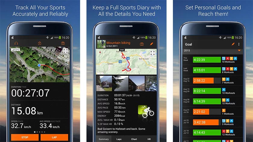 aplicații Android pentru fitness